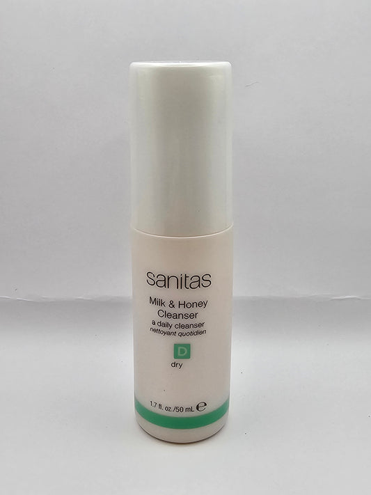 Sanitas Milk & Honey Travel Size Cleanser