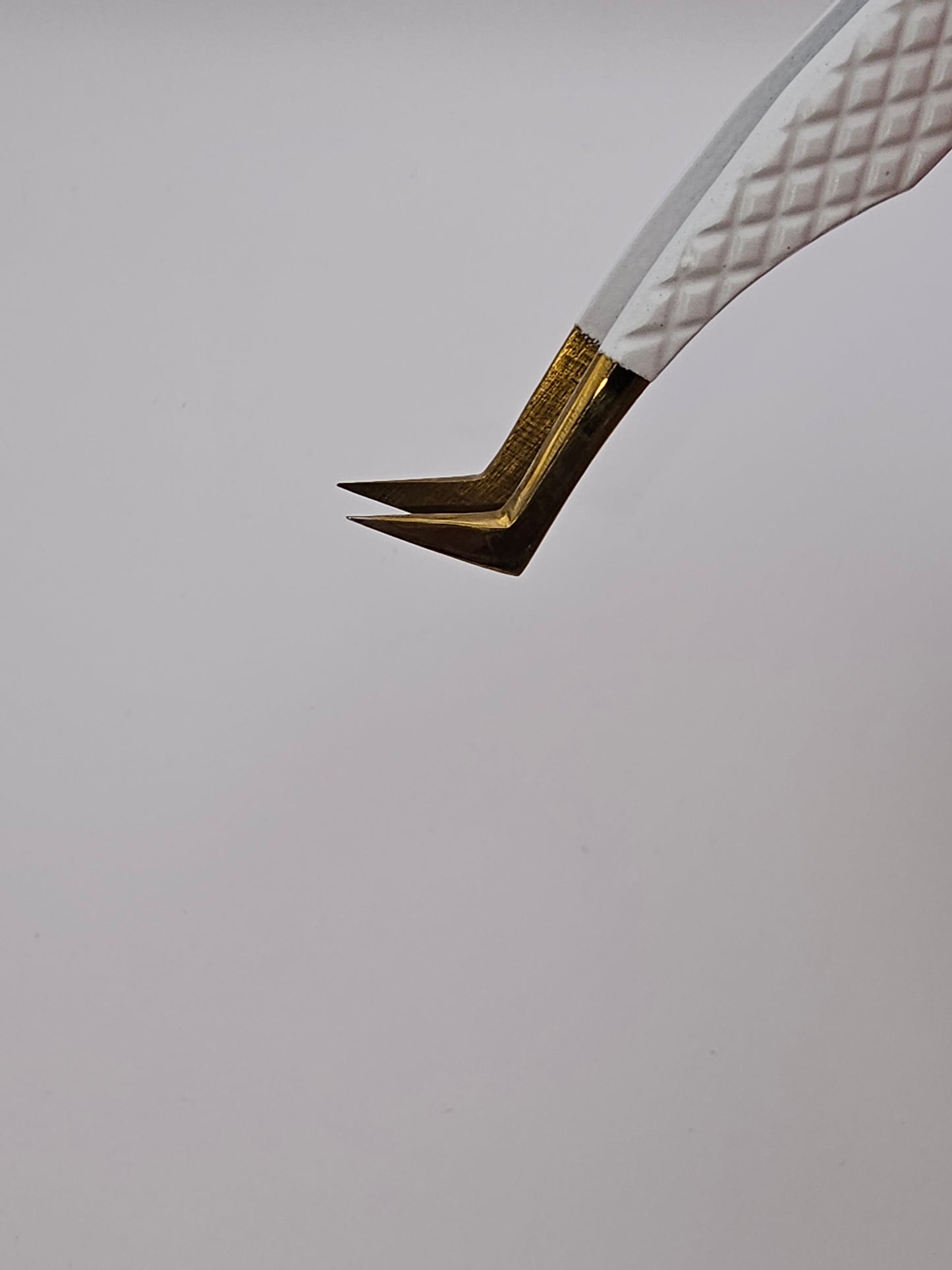 Non Fiber Tip L Shape Volume Tweezer